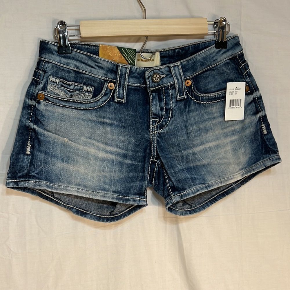NWT Big Star Liv Short 1/2 jean shorts - Picture 1 of 8
